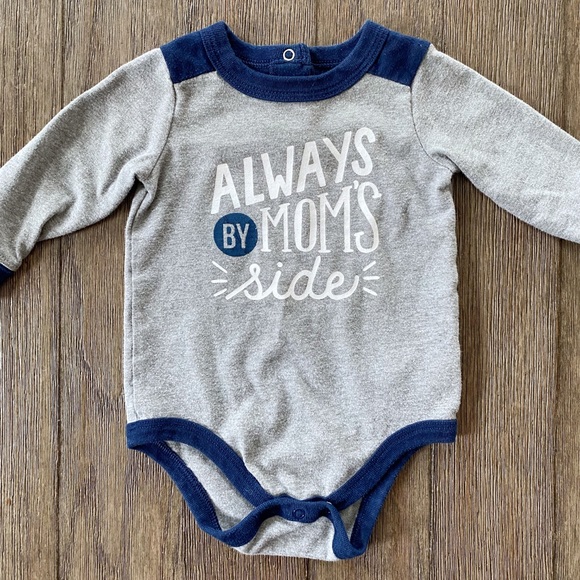 4/$10 Cat & Jack long sleeve onesie bodysuit 3-6 months - Picture 1 of 4